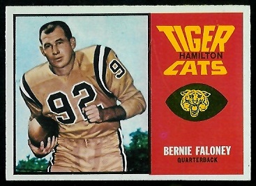 1964 Topps CFL #30 - Bernie Faloney - nm