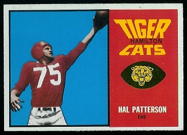 1964 Topps CFL #31 - Hal Patterson - nm