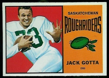 1964 Topps CFL #63 - Jack Gotta - nm
