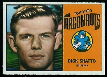 1964 Topps CFL #70 - Dick Shatto - nm