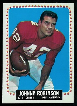 Johnny Robinson - 1964 Topps #105 - exmt