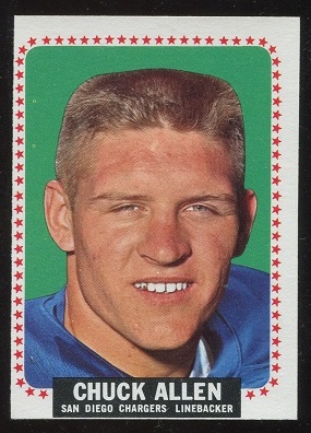 Chuck Allen - 1964 Topps #154 - exmt