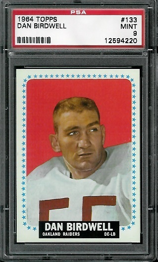 Dan Birdwell - 1964 Topps #133 - PSA 9