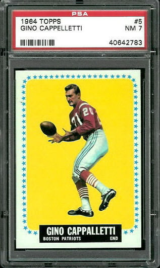 1964 Topps #5 - Gino Cappelletti - PSA 7