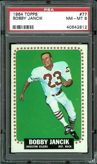 Bobby Jancik - 1964 Topps #77 - PSA 8