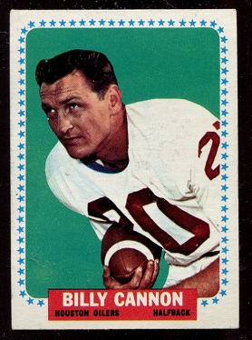 Billy Cannon - 1964 Topps #69 - ex+