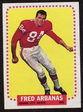 Fred Arbanas - 1964 Topps #89 - ex