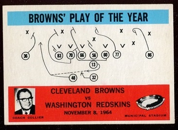 Browns Play of the Year - 1965 Philadelphia #42 - nm