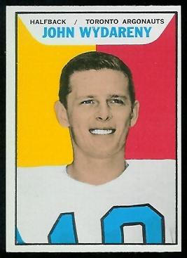 1965 Topps CFL #117 - John Wydareny - nm