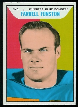 1965 Topps CFL #119 - Farrell Funston - nm