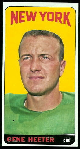 Gene Heeter - 1965 Topps #115 - nm oc