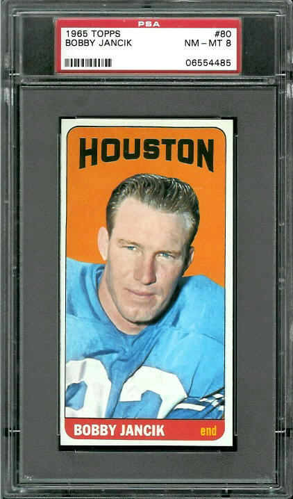 Bobby Jancik - 1965 Topps #80 - PSA 8