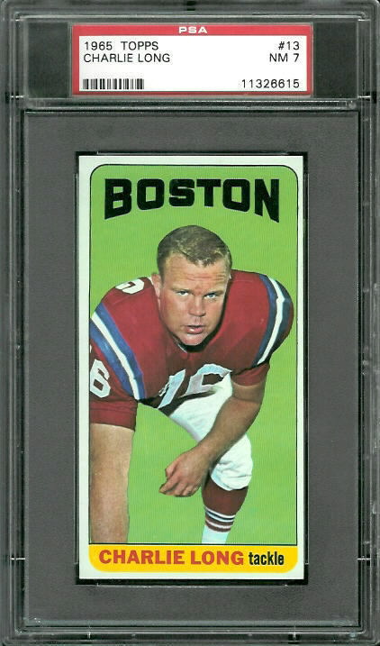 Charles Long - 1965 Topps #13 - PSA 7