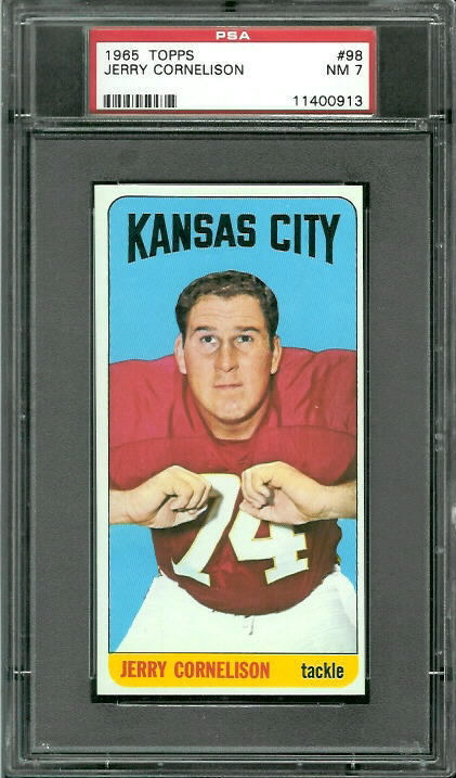 Jerry Cornelison - 1965 Topps #98 - PSA 7