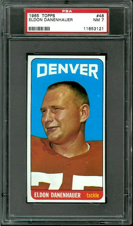 Eldon Danenhauer - 1965 Topps #48 - PSA 7