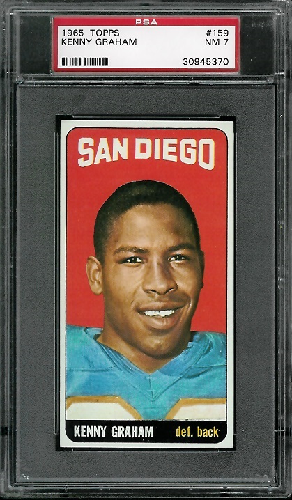 Kenny Graham - 1965 Topps #159 - PSA 7