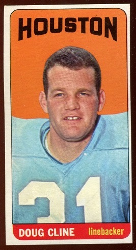 1965 Topps #72 - Doug Cline - nm oc