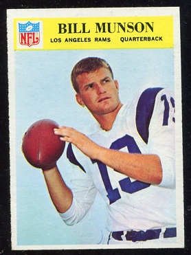 Bill Munson - 1966 Philadelphia #101 - nm