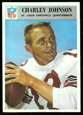 Charley Johnson - 1966 Philadelphia #163 - nm