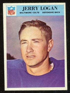 Jerry Logan - 1966 Philadelphia #17 - nm