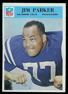 Jim Parker - 1966 Philadelphia #23 - exmt