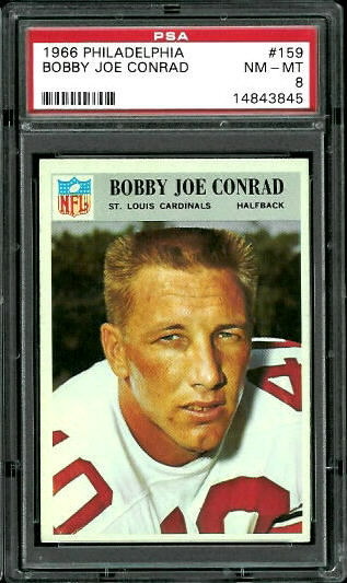 Bobby Joe Conrad - 1966 Philadelphia #159 - PSA 8