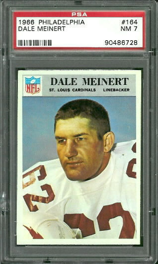 Dale Meinert - 1966 Philadelphia #164 - PSA 7