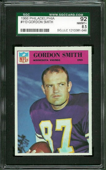 Gordon Smith - 1966 Philadelphia #113 - SGC 92