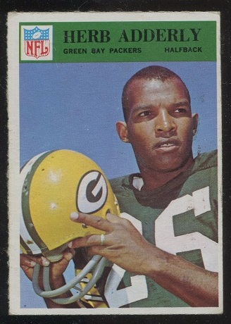 Herb Adderley - 1966 Philadelphia #80 - exmt