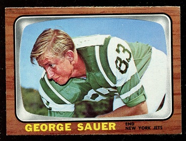 George Sauer Jr. - 1966 Topps #101 - nm