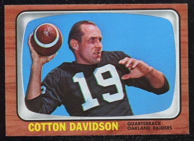 1966 Topps #109 - Cotton Davidson - nm