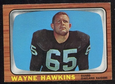 1966 Topps #111 - Wayne Hawkins - exmt