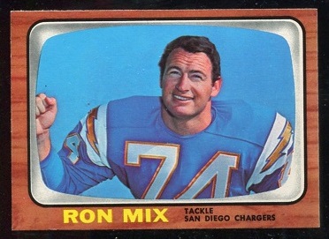 Ron Mix - 1966 Topps #128 - nm