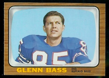 Glenn Bass - 1966 Topps #17 - nm+