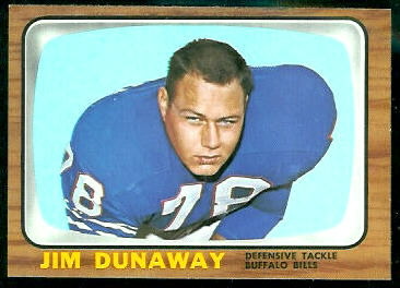 Jim Dunaway - 1966 Topps #24 - nm