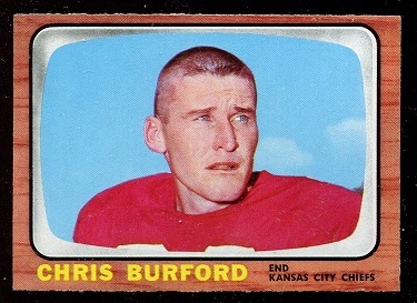 Chris Burford - 1966 Topps #66 - nm