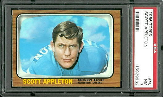 Scott Appleton - 1966 Topps #46 - PSA 7