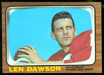 Len Dawson - 1966 Topps #67 - nm