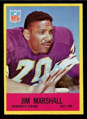 Jim Marshall - 1967 Philadelphia #103 - nm