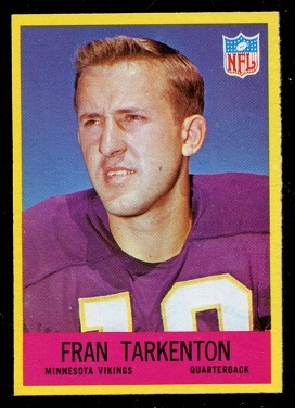 Fran Tarkenton - 1967 Philadelphia #106 - nm