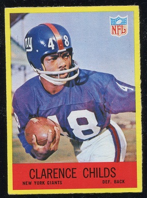 Clarence Childs - 1967 Philadelphia #111 - nm