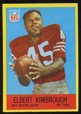 Elbert Kimbrough - 1967 Philadelphia #124 - nm