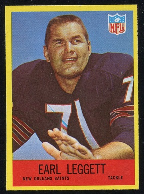 Earl Leggett - 1967 Philadelphia #125 - nm+