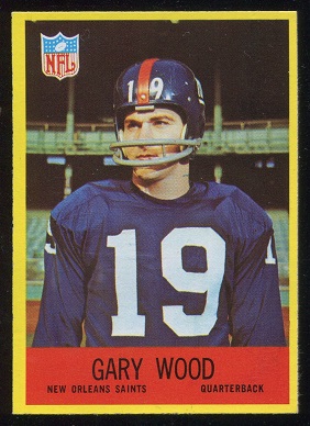 1967 Philadelphia #131 - Gary Wood - nm