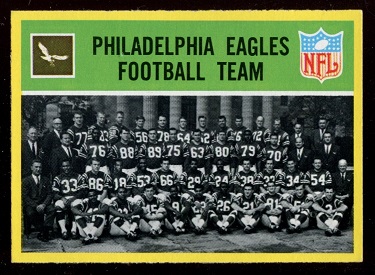 Eagles Team - 1967 Philadelphia #133 - exmt