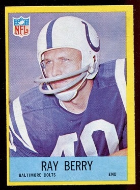 Raymond Berry - 1967 Philadelphia #14 - ex