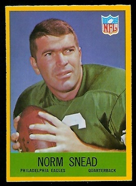 Norm Snead - 1967 Philadelphia #142 - nm