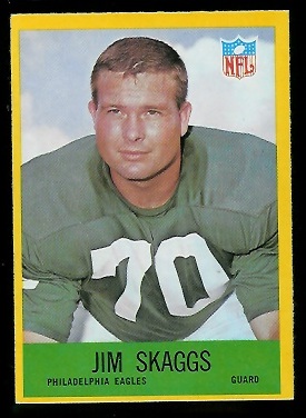 Jim Skaggs - 1967 Philadelphia #143 - nm oc