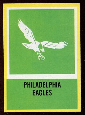Eagles Logo - 1967 Philadelphia #144 - nm+
