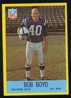Bob Boyd - 1967 Philadelphia #15 - nm